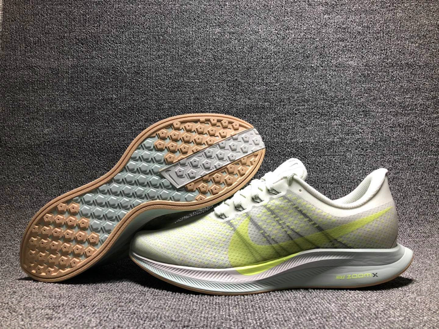 Nike Zoom Pegasus Turbo Grey Green Shoes - Click Image to Close